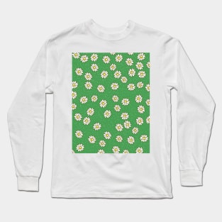 Spring daisy flowers pattern Long Sleeve T-Shirt